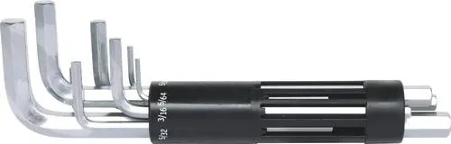 KS Tools 151.2070 Innen-Sechskant Innen-Sechskantschraubendreher 5/64 Zoll, 3/32 Zoll, 1/8 Zoll, 5/32 Zoll, 3/16 Zoll, 1/4 Zoll