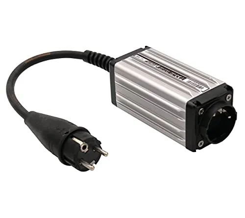 Schabus 300116 Anlaufstrombegrenzer Schwarz, Aluminium IP54 - Garten Elektrobedarf: Schützen Sie Ihre Geräte mit dem Anlaufstrombegrenzer, der hohe Einschaltströme reduziert und somit die Sicherungen schont. Ideal für Elektrowerkzeuge und Motoren.