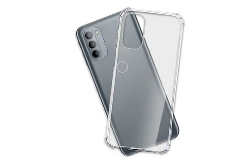 mtb more energy Smartphone-Hülle Clear Armor Case für Motorola Moto G31, Moto G41, Transparente TPU Schutzhülle Case Backcover mit Anti-Shock Verstärkung