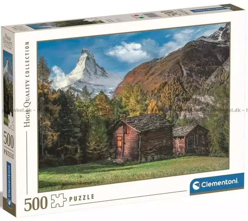 Puzzle 500 HQ Charming Matterhorn Clementoni 8005125355235