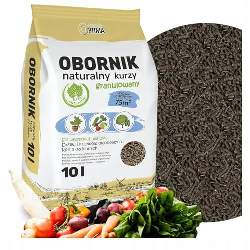 Biopon Organischer Hühnerdung Pellets 10L – Naturdünger, universell einsetzbar, verbessert die Bodenfruchtbarkeit