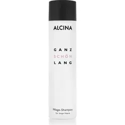 Alcina Long Hair Pflegeshampoo 250 ml - Shampoo für langes Haar, reinigt sanft und stärkt die Haarfasern, sorgt für Geschmeidigkeit und intensive Feuchtigkeit.