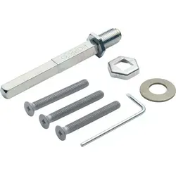 Befestigungsset Mit Schnellstift Passend Zur Sicherheits-wechselgarnitur Türstärke 112-117mm - Hoppe