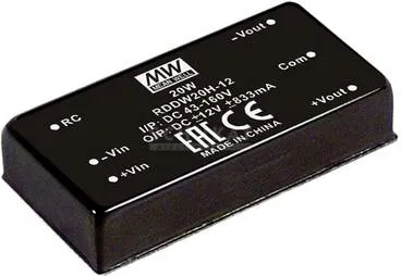 Produktbild Mean Well RDDW20H-12 DC/DC-Wandler 20W mit 2 Ausgängen