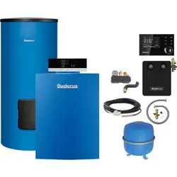 Buderus GB212 Logaplus Gas-Brennwert Heizungspaket K61 von Buderus