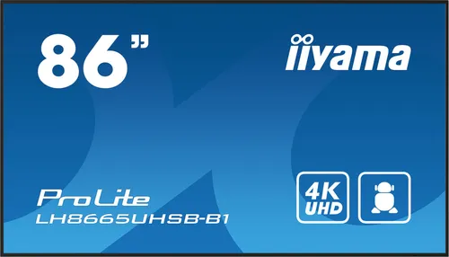 Iiyama ProLite LH8665UHSB-B1 - 86