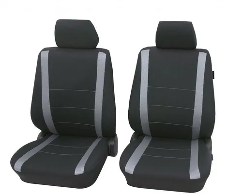 Autopotahy Samoa Vordersitze grau waschbar Auto Sitzbezüge Autoinnenraum