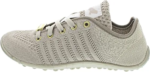 leguano go Sneaker: Gold (Numeric 38) - Bequeme Sneaker mit viel Platz für die Zehen und einer robusten, rutschfesten Sohle - ideal für Alltag und Freizeit. Made in Germany.