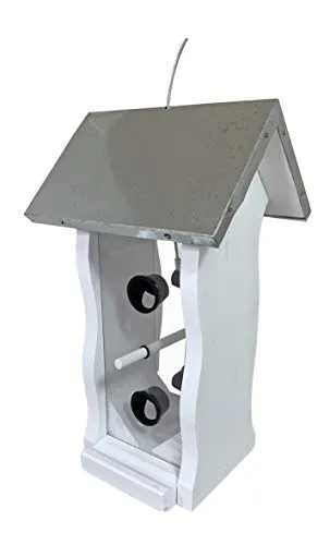 Vogelhäuschen Weiß von Unbekannt