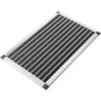 Aluminium Fußmatte außen, 50x80 cm in silber von Björn&Schiller