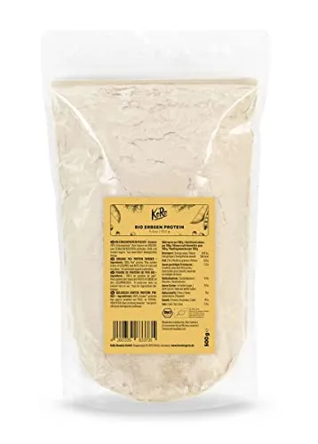 KoRo - Bio Erbsenprotein - Vegan - Natürlicher Geschmack - Ohne Zusätze - 500 g
