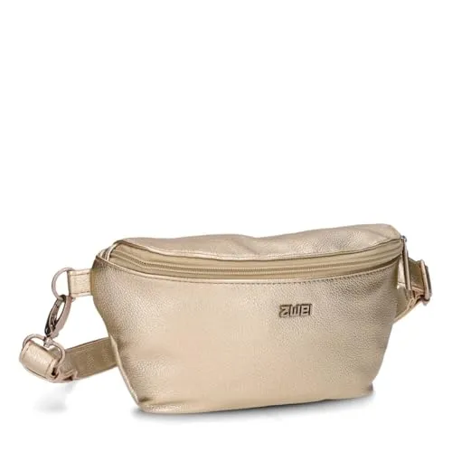Zwei Damen Hip Bag Mademoiselle.M MH4 Bauchtasche in gold von ZWEI