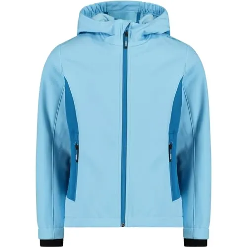 CMP Softshelljacke Hellblau für Kinder, Größe 128 von CMP