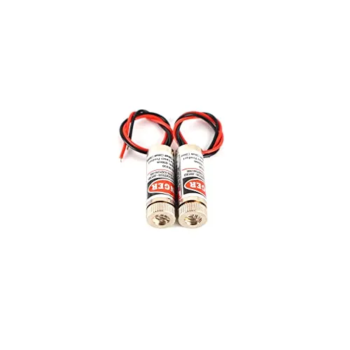 Rotes Lasermodul Industrielles Lasermodul Die Brennweite kann eingestellt werden (taverse-2pack)