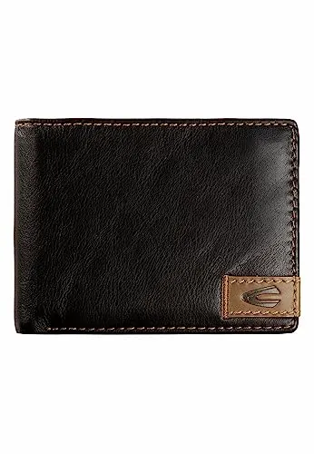 camel active Geldbörse California aus hochwertigem Rindsleder