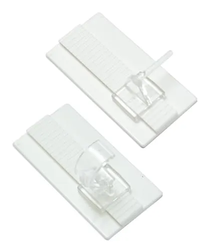 Produktbild Gardinia 30565 Klebehaken Universal für Vitrage- und Cafehausstangen