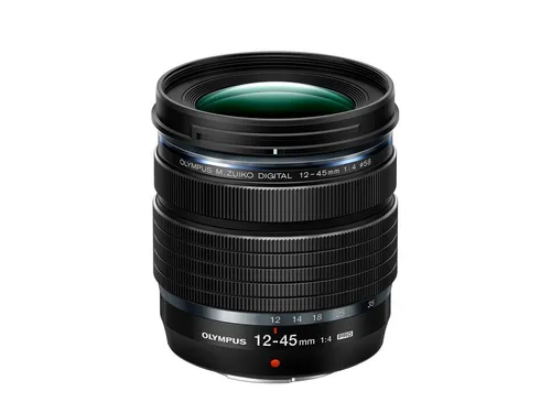Olympus M.Zuiko DIGITAL ED 12-45mm F4.0 PRO - Leichtes Standard-Zoomobjektiv für MFT Kameras, spritzwassergeschützt und ideal für kreative Aufnahmen in jeder Situation