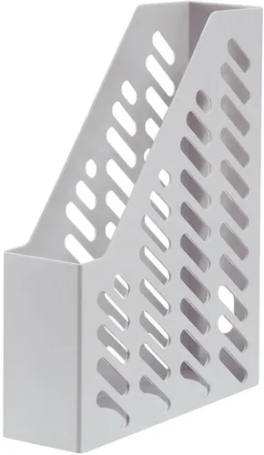 HAN-Bürogeräte Stehsammler Klassik C4 lichtgrau - Stehsammler für C4-Formate, mit extra hoher Vorderseite für sicheren Halt der Dokumente. Ideal für eine ordentliche Aufbewahrung und schnellen Zugriff auf Ihre Unterlagen.