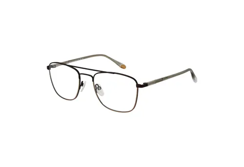 O'Neill Brillengestell ONB-4003 52003 – Stilvolle Pilotenbrille für Herren - Elegantes Brillengestell aus Edelstahl in Braun, ideal für den täglichen Einsatz. Mit robustem Rahmen und praktischem Etui – perfekt für modebewusste Männer.