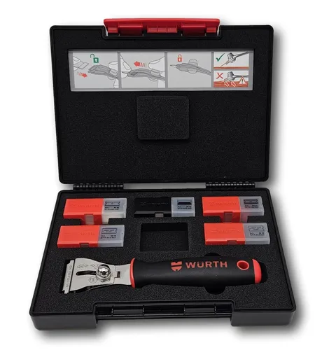 Würth 2K Klingenschaber Set – 52-teilig von Würth