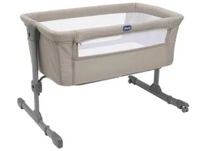 Chicco Next2Me Essential Neugeborenen Beistellbett - Betten, nachhaltig und höhenverstellbar, passt sich an die meisten Betten an und sorgt mit Mesh-Seiten für optimale Luftzirkulation und Sicht auf Ihr Baby.