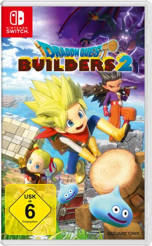 Dragon Quest Builders 2 für Nintendo Switch - Action-Adventure-Spiel mit kreativen Bau-Elementen, ideal für Fans der Dragon Quest-Serie und geeignet für Spieler ab 6 Jahren.
