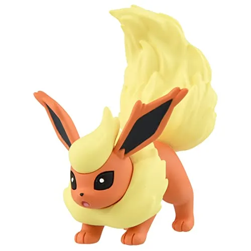 TAKARA TOMY Pokemon (Höhe 5cm) Moncolle Select Flareon Pyroli Flamara Monster Collection