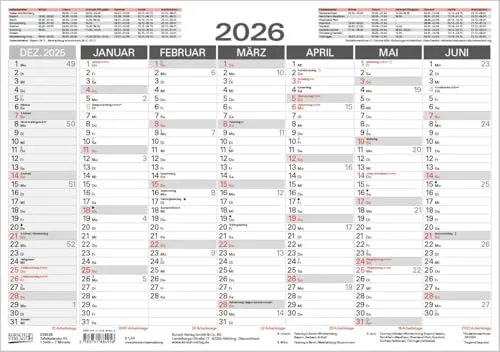 Korsch Verlag Kalender, Organizer & Zeitplaner von Korsch Verlag