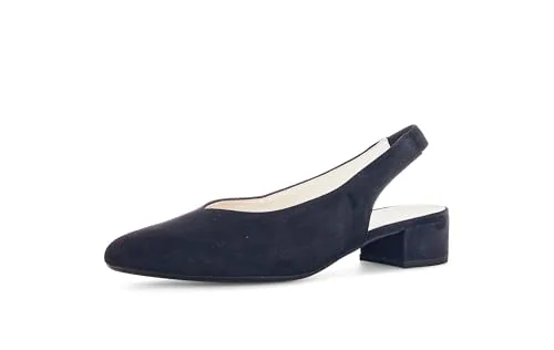 GABOR Slingpumps für Damen, Gr. 39, blau in blau von Gabor