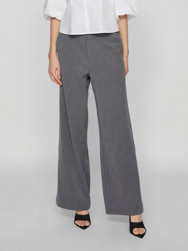 Vila VIVARONE HW Wide Pant - NOOS - Damen-Hose mit hoher Taille und weitem Schnitt, ideal für einen lässigen Look. Der elastische Bund sorgt für optimalen Tragekomfort.