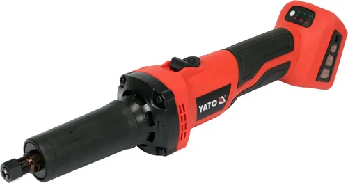 Yato 18-V-Geradeschleifer YT-82824 - Poliermaschine für präzise Schleifarbeiten, kabellos und flexibel einsetzbar.