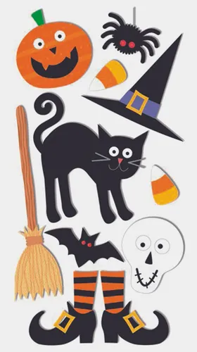 Heyda 203780724 Sticker Mix Halloween