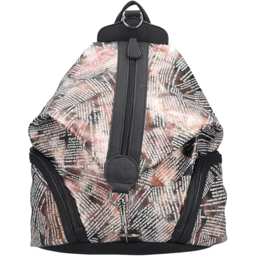 Rieker H1055-96 Handtaschen Multi - Stylischer Rucksack für Damen in Bronze, aus pflegeleichtem Kunstleder. Praktische Fächer und verstellbare Gurte bieten optimalen Komfort und Stauraum.