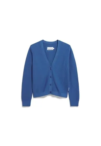 ARMEDANGELS Damen Strickjacke MENAAL - Nachhaltiger Cardigan aus Bio-Baumwolle - Strickjacke für Damen aus 100% Bio-Baumwolle, GOTS-zertifiziert, perfekt für einen umweltbewussten Stil.