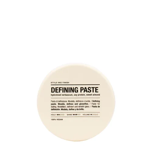 Previa Defining Paste 100 ml - Haarstyling-Produkt mit mittelstarkem Halt, ideal zum Modellieren und Definieren von Frisuren. Verleiht Glanz und hat eine antistatische Wirkung für perfekte Ergebnisse.
