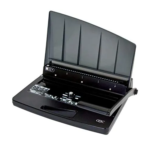 GBC WireBind W15 Manuell - Bindegerät für 125 Blatt - Bindegerät für Drahtbindung bis 125 Blatt, ideal für Büro und Zuhause. Mit integriertem Tragegriff und einfacher manueller Bedienung.
