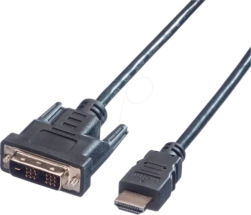VALUE 11995553 - Kabel, HDMI-St. <> DVI-D 18 +1 St., 1080p 60 Hz, 10,0 m