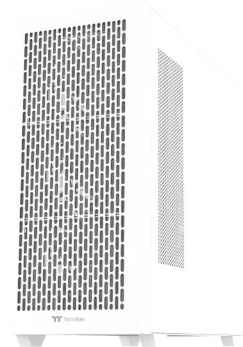 Thermaltake AX500 Snow White Full Tower Gaming-Gehäuse - PC-Gehäuse mit Platz für E-ATX-Motherboards, optimaler Kühlung durch Unterstützung mehrerer Radiatoren und verbesserter Luftstrom für eine leistungsstarke Gaming-Battlestation.