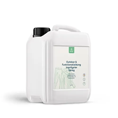 eco:fy Textil Imprägnierspray 2,5 Liter - Imprägniermittel für Kleidung, PFC-frei und umweltfreundlich, schützt effektiv gegen Nässe und Schmutz. Ideal für Outdoor-Aktivitäten!