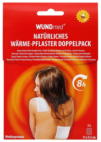 WUNDmed® Wärmepflaster weiß 2 St. 02-135