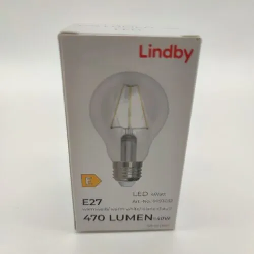 Lindby LED E27 Lampe 'E27 LED' aus Glas (E27) - Leuchtmittel LED-Lampe
