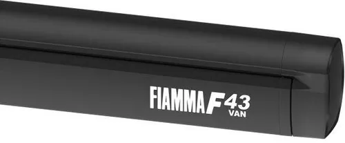 Fiamma F43Van Markise schwarz, 300cm, Royal Grey von Fiamma