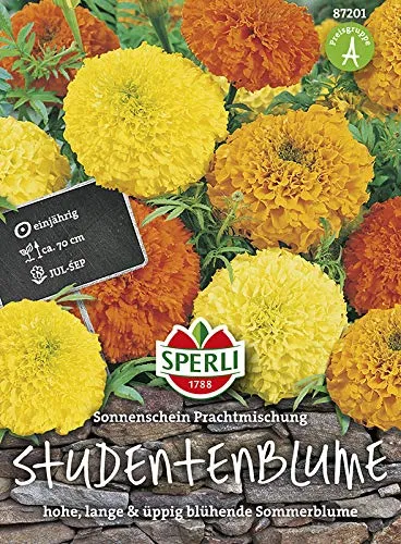 Sperli-Samen Studentenblumen Sonnenschein Prachtmischung