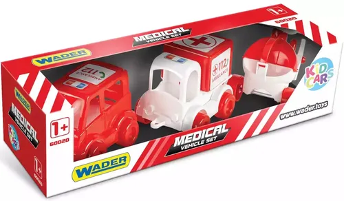 Wader. Kid Cars. Zestaw szpital 60025 Wader 5900694600256