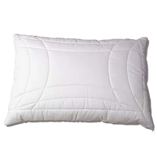 Meivita Mitwachsendes Kinderkissen in 40x60 cm mit höhenverstellbarer Kugelfaser Füllung im separaten Innen