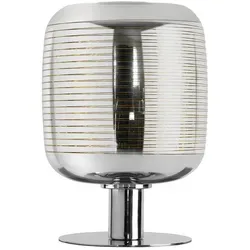 Lucide Tischleuchte Eryn, Chrom & Glas in gold von Lucide