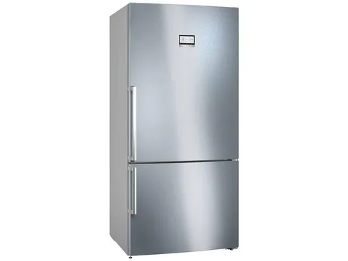 Bosch Serie 6 KGN86AIDR Kühl-Gefrierkombi - Freistehende Kühl-Gefrierkombination mit 479 l Kühl- und 152 l Gefriervolumen, ausgestattet mit Feuchtigkeitssteuerung für frische Lebensmittel und frostfreiem System.