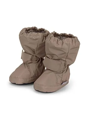 Sterntaler Unisex Kinder Baby-Stiefel, Braun, 23/24 EU - Laufschuhe aus weichem Polyester, ideal für drinnen und draußen, bieten komfortable Wärme und rutschfesten Halt für kleine Entdecker.
