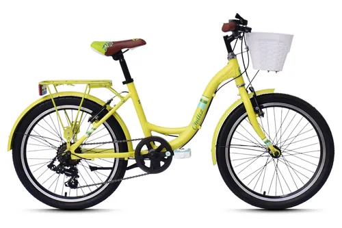 CHILLIZ Kinderrad 20 Zoll CHD.02 grün Rahmenhöhe 33 cm 6 Gänge V-Brake