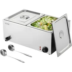 VEVOR Speisenwärmer Chafing Dish 17L von Vevor